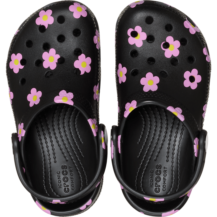 Toddler Classic Flower Clog