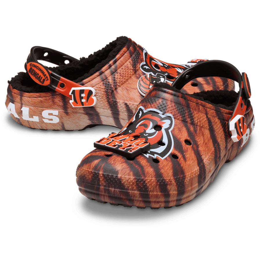 NFL Cincinnati Bengals Classic Lined Clog