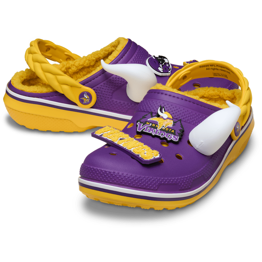 NFL Minnesota Vikings Classic Lined Clog