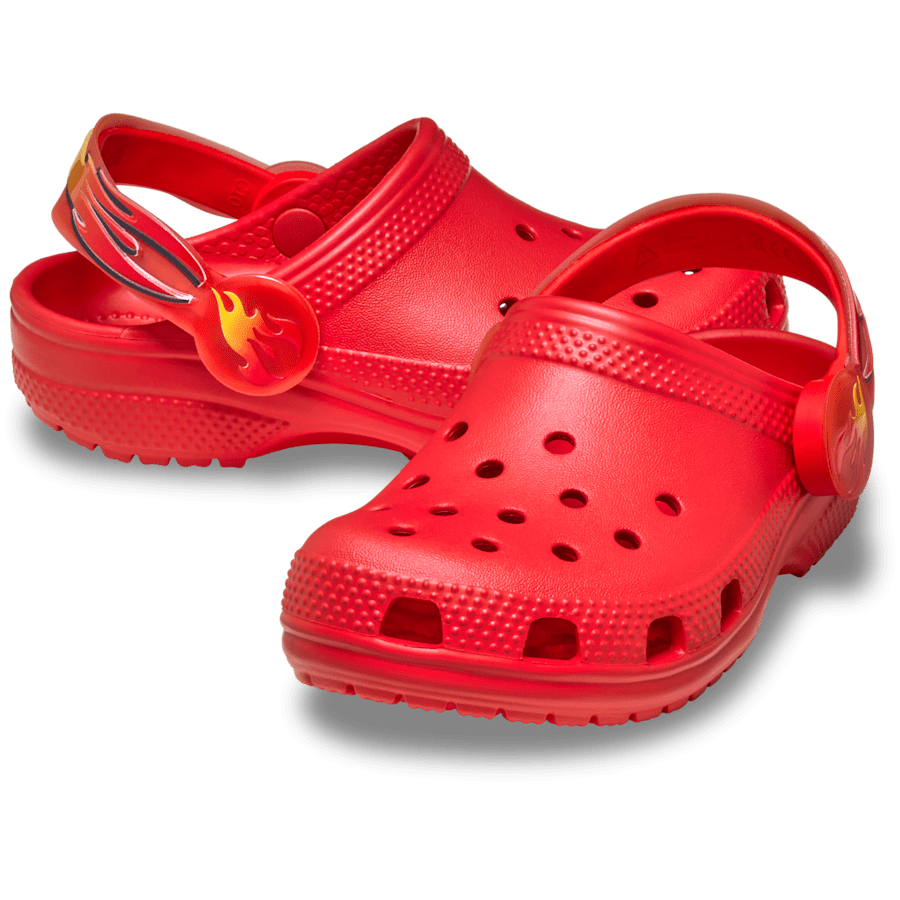 Toddler Classic Flame Lights Backstrap Clog