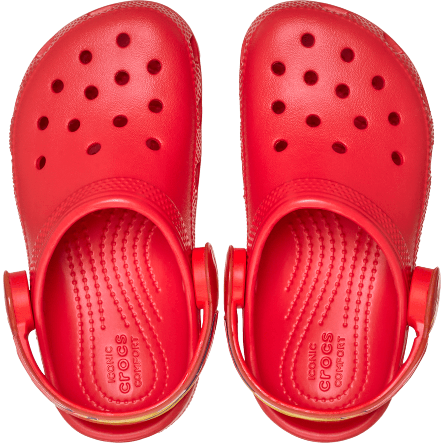 Toddler Classic Flame Lights Backstrap Clog