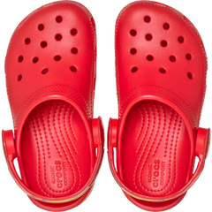 Toddler Classic Flame Lights Backstrap Clog