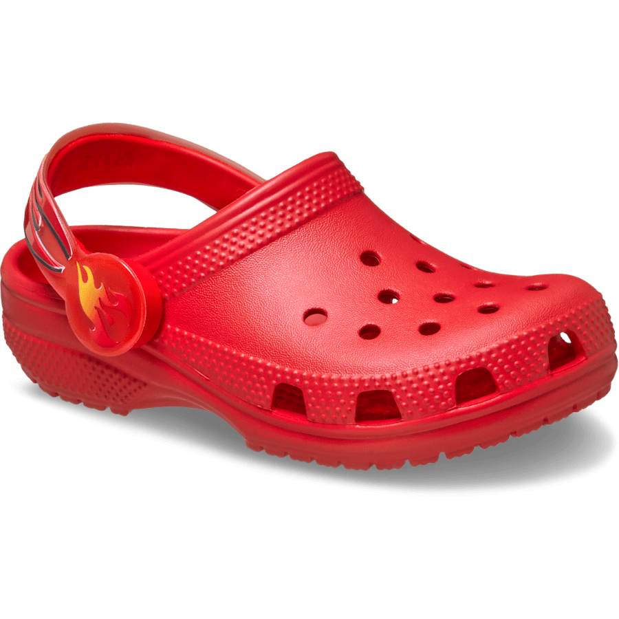 Toddler Classic Flame Lights Backstrap Clog