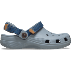 Kids' Classic Denim Adjustable Backstrap Clog