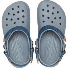 Kids' Classic Denim Adjustable Backstrap Clog