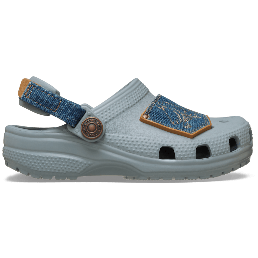 Toddler Classic Denim Adjustable Backstrap Clog