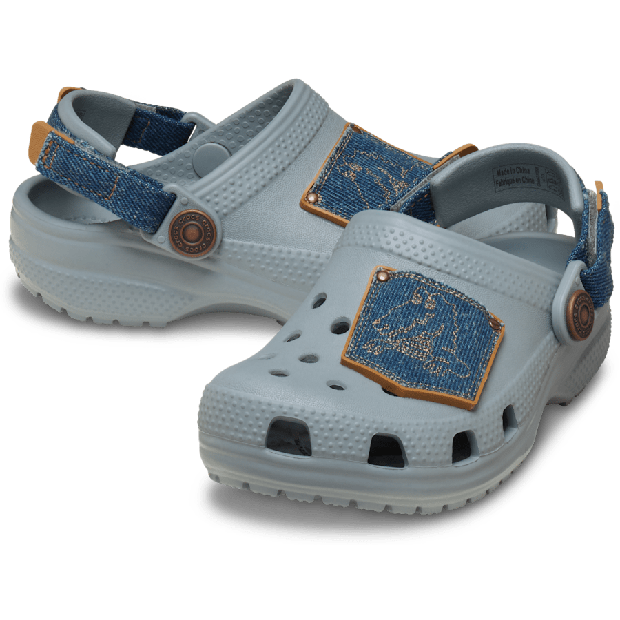 Toddler Classic Denim Adjustable Backstrap Clog