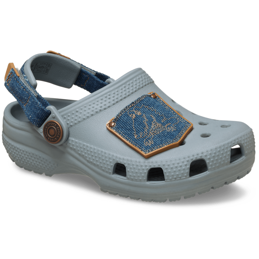 Toddler Classic Denim Adjustable Backstrap Clog
