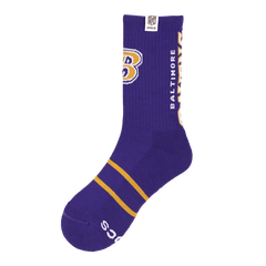 NFL Baltimore Ravens Crocs Socks
