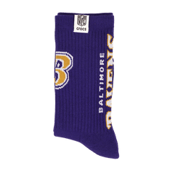 NFL Baltimore Ravens Crocs Socks