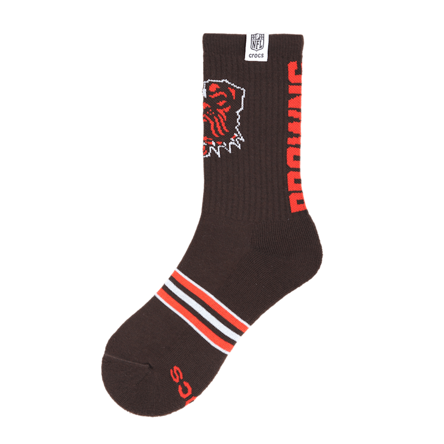 NFL Cleveland Browns Crocs Socks