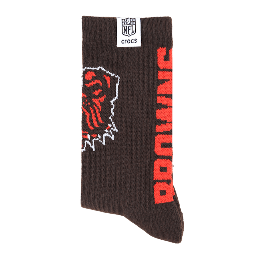 NFL Cleveland Browns Crocs Socks
