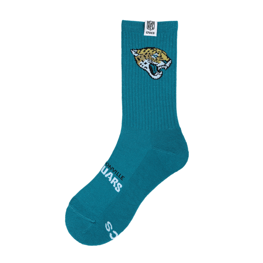 NFL Jacksonville Jaguars Crocs Socks