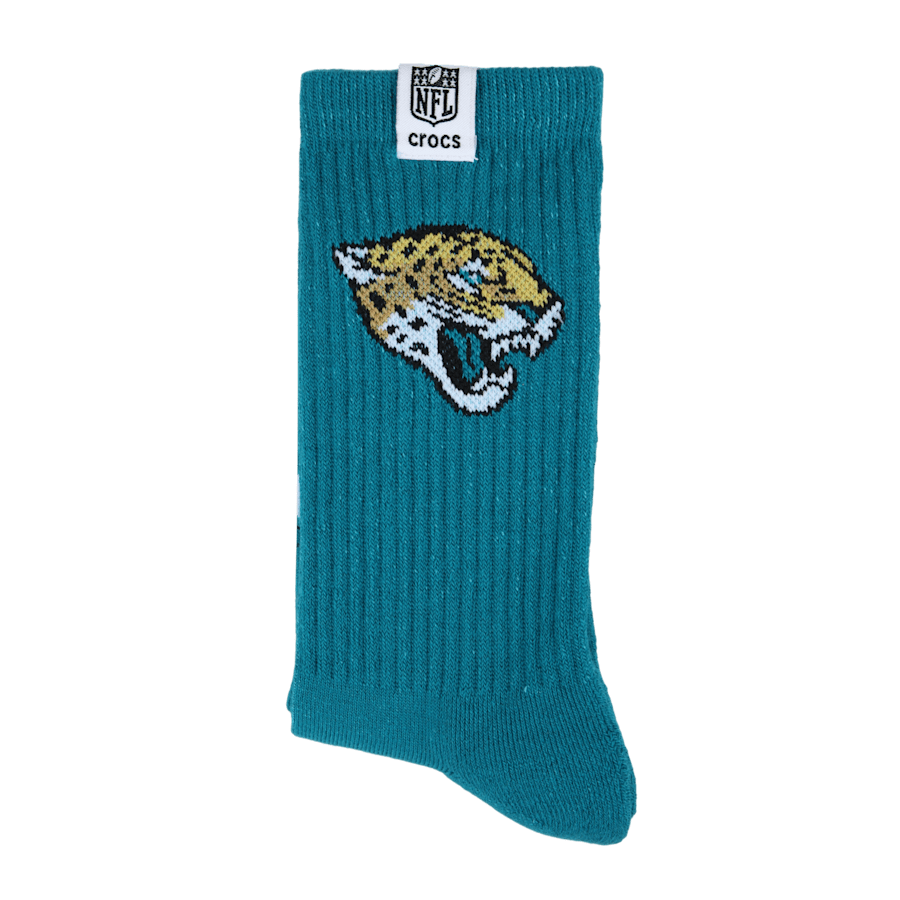 NFL Jacksonville Jaguars Crocs Socks