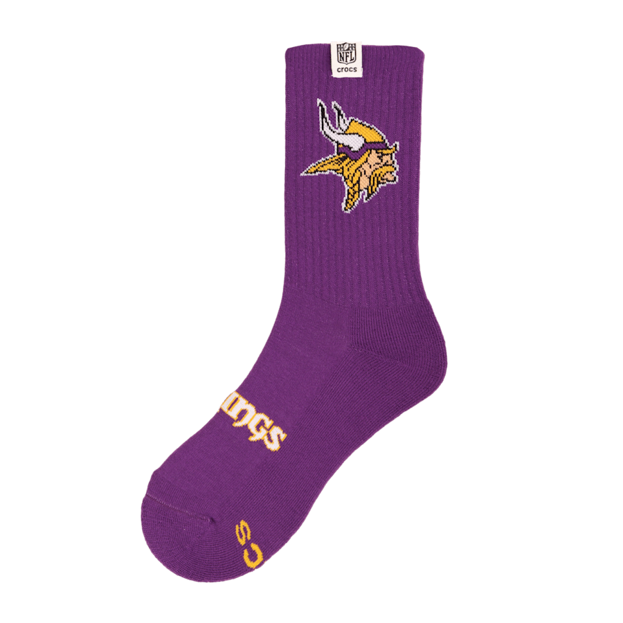 NFL Minnesota Vikings Crocs Socks