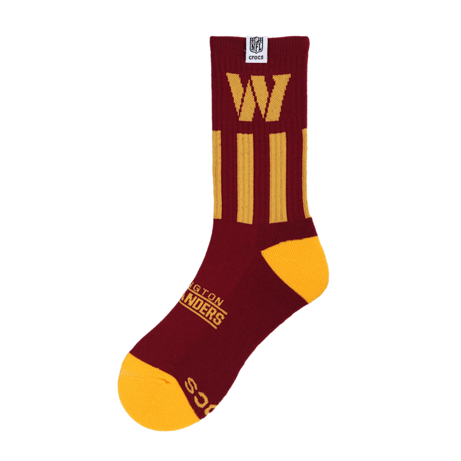 NFL Washington Commanders Crocs Socks