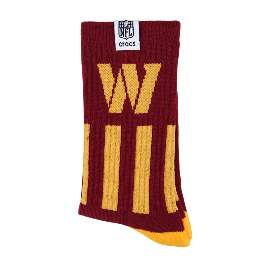 NFL Washington Commanders Crocs Socks