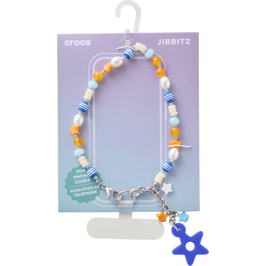 Pearl and Bead Phone Wristlet