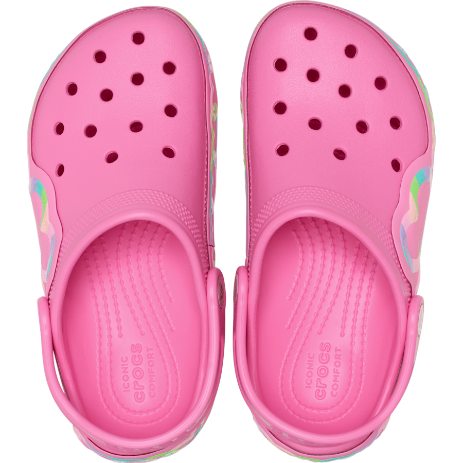Kids' Classic Heart Lights Clog
