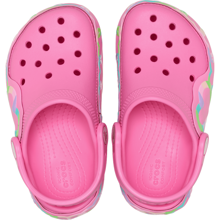 Toddler Classic Heart Lights Clog