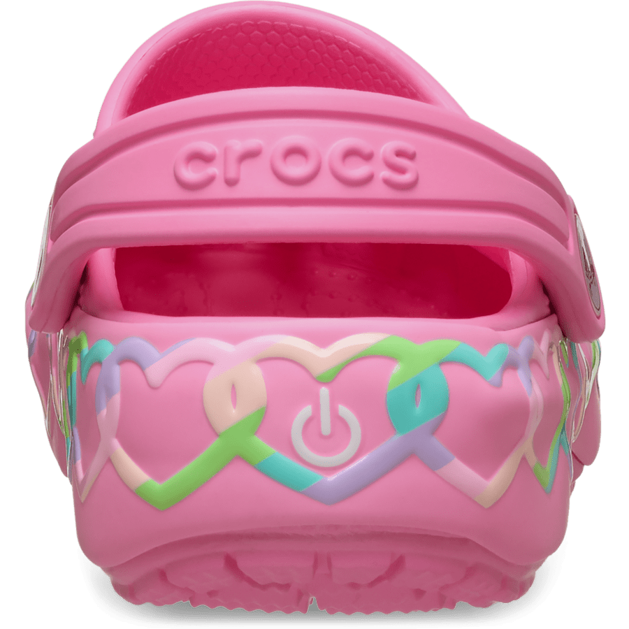 Toddler Classic Heart Lights Clog
