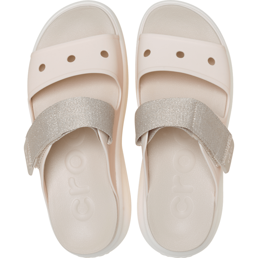 Soho Shimmer Two Strap Sandal