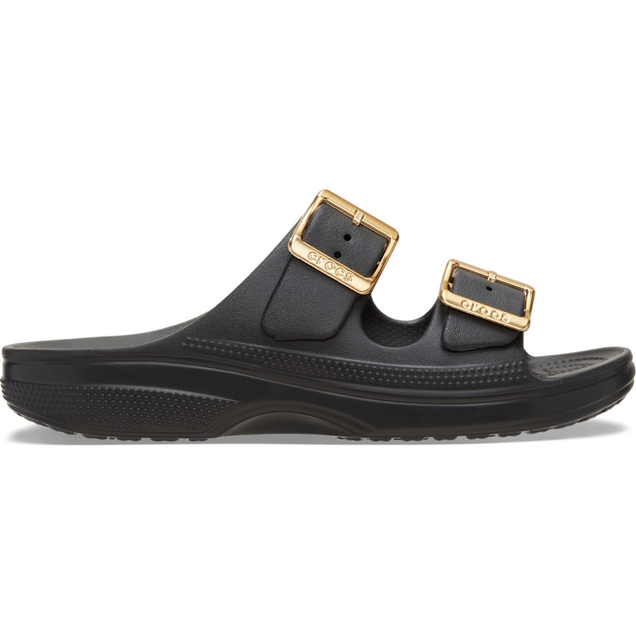 Women’s Metallic Buckle Saturday Sandal