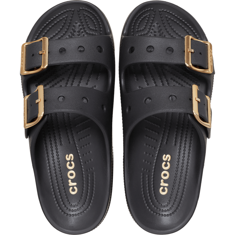 Women’s Metallic Buckle Saturday Sandal