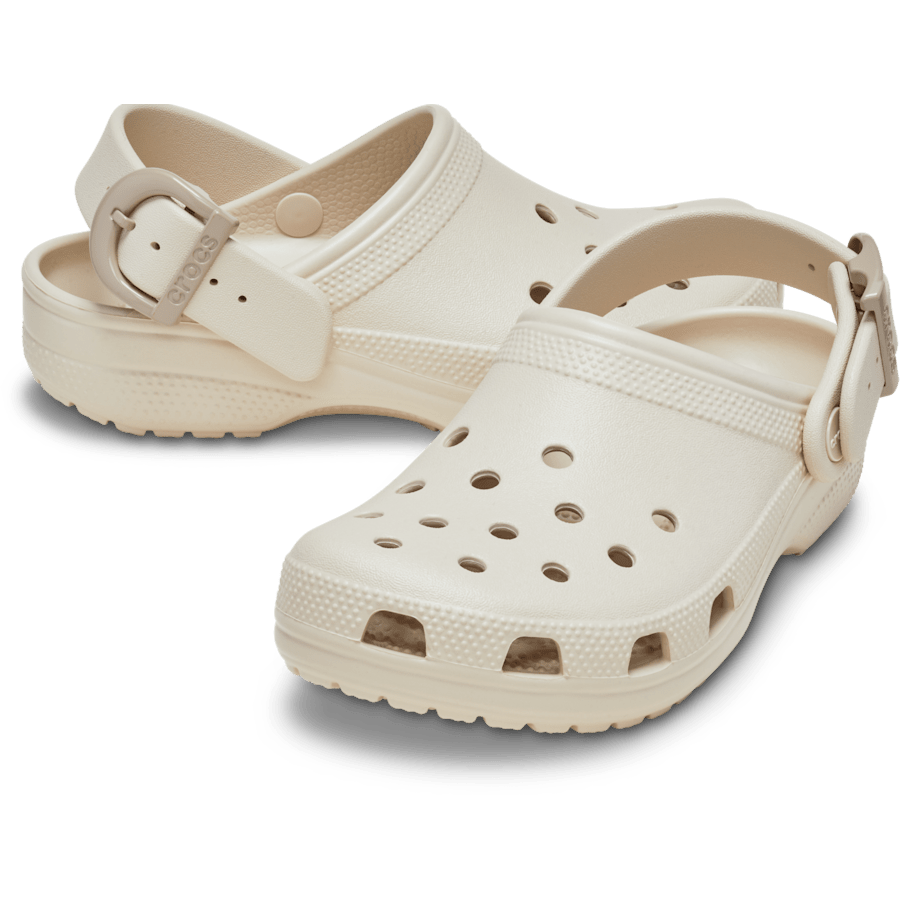 Classic Enamel Buckle Clog