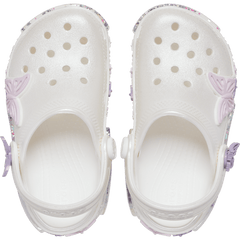 Toddler Classic Butterfly Sparkle Shaker Clog