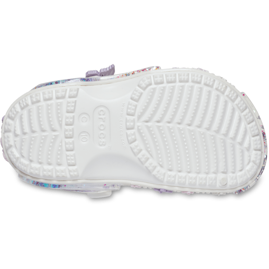 Toddler Classic Butterfly Sparkle Shaker Clog