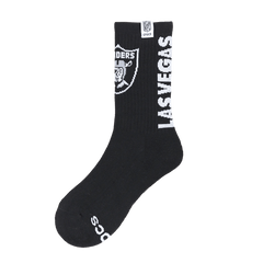 NFL Las Vegas Raiders Crocs Socks