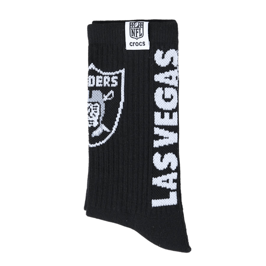 NFL Las Vegas Raiders Crocs Socks