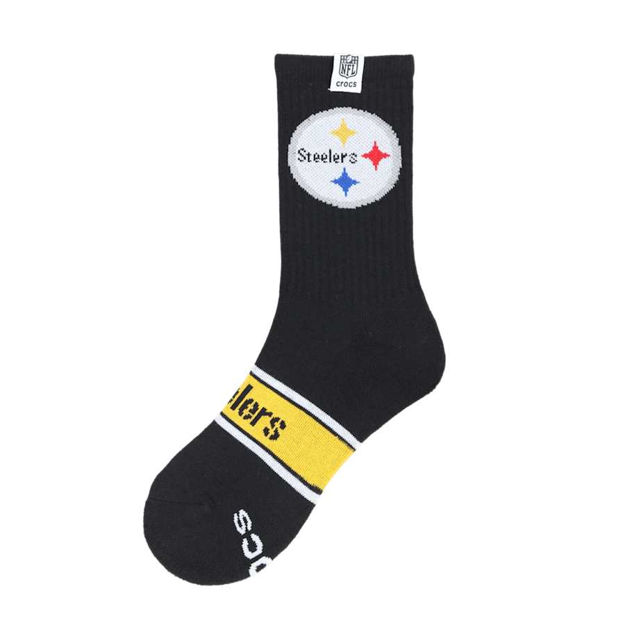NFL Pittsburgh Steelers Crocs Socks