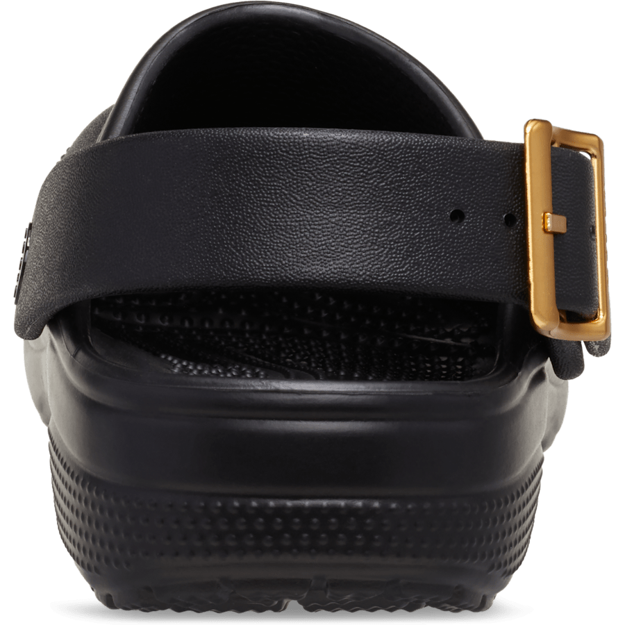 Classic Metallic Buckle Clog