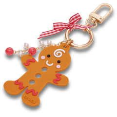 Gingerbread Man Bag Charm