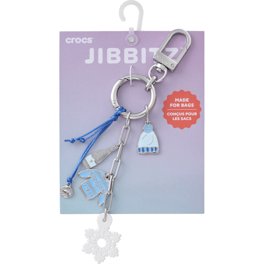 Fair Isle Ice Bag Charm